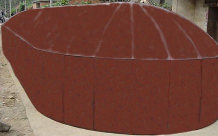 烽火中型隧道式沼气池模具